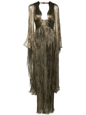 Maria Lucia Hohan Eliie avondjurk - Bruin