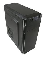 LC Power 7038B Midi-tower PC-behuizing Zwart - thumbnail