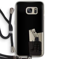 Musketon Painter: Samsung Galaxy S7 Transparant Hoesje met koord