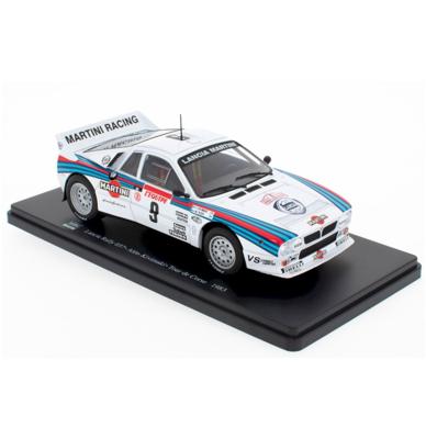 Lancia Rally 037 Alén-Kivimaki - Tour de Corse 1983 Schaal Model Auto 1:24 Lancia Rally 037 Alén-Kivimaki - Tour de Corse 1983 Schaal Model Auto 1:24