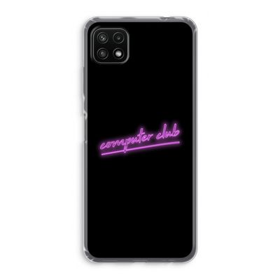Vice Black: Samsung Galaxy A22 5G Transparant Hoesje