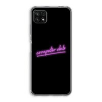 Vice Black: Samsung Galaxy A22 5G Transparant Hoesje