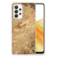 Samsung Galaxy A33 5G | TPU | Siliconen hoesje | Marmer Creme