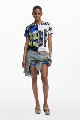 T-shirt met korte mouwen - BLACK - XL
