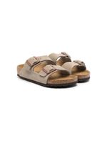 Birkenstock Kids sandales Arizona en cuir - Vert