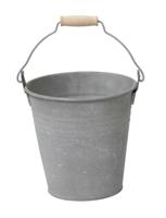 Zinc Old Look Bucket 3 Litres D18H18 cm bloempot - Mcollections