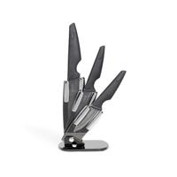 3-messenblok met houder - LIVOO - MEC135N - 7,5 / 10 / 12,5 cm - Keramisch mes - Vaatwasmachinebestendig 3-messenblok met houder - LIVOO - MEC135N - 7,5 / 10 / 12,5 cm - Keramisch mes - Vaatwasmachinebestendig