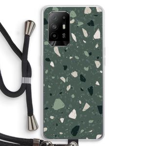 Terrazzo N°19: Oppo A95 5G Transparant Hoesje met koord