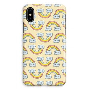 Regenboog: iPhone XS Max Volledig Geprint Hoesje