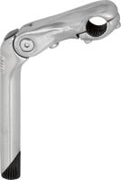 Ergotec stuurpen "kobra vario" stem cobra 25,4mm 90/180mm silver alu