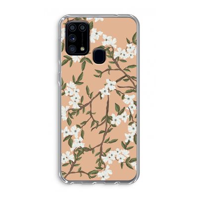 Blossoming spring: Samsung Galaxy M31 Transparant Hoesje