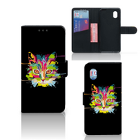 Alcatel 1B (2020) Leuk Hoesje Cat Color - thumbnail