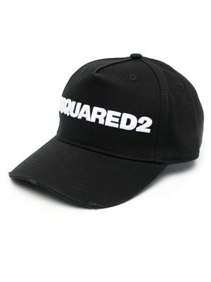 DSQUARED2 casquette à logo brodé - Noir