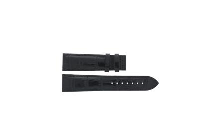 Horlogeband Tissot T610031411 Leder Zwart 21mm