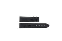 Horlogeband Tissot T610031411 Leder Zwart 21mm
