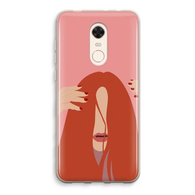 Woke up like this: Xiaomi Redmi 5 Transparant Hoesje