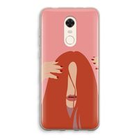 Woke up like this: Xiaomi Redmi 5 Transparant Hoesje