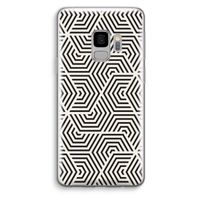 Magic pattern: Samsung Galaxy S9 Transparant Hoesje