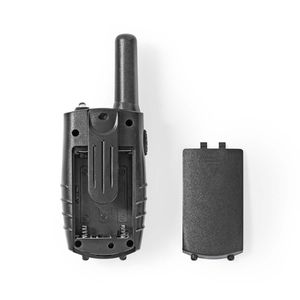 Nedis Walkie talkie Set - WLTK0800BK - Zwart