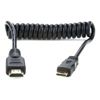 Atomos Full HDMI - Mini HDMI-kabel 30cm 4K60p Coiled