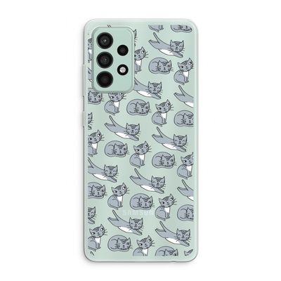 Poezen: Samsung Galaxy A52s 5G Transparant Hoesje