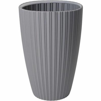 Bloempot Garden ID Fancy Grijs Polyethyleen 40 x 58 cm
