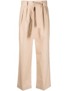 Woolrich lace-up wide-leg trousers - Tons neutres