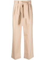 Woolrich lace-up wide-leg trousers - Tons neutres - thumbnail