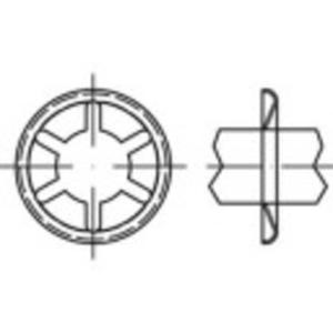 TOOLCRAFT 159383 As-klemringen Buitendiameter: 15 mm 88122 Verenstaal Gebruineerd 1000 stuk(s)