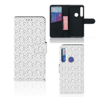 Motorola One Action Telefoon Hoesje Stripes Dots