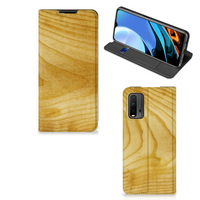 Xiaomi Poco M3 | Redmi 9T Book Wallet Case Licht Hout