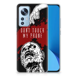 Xiaomi 12 | 12X Silicone-hoesje Zombie Blood