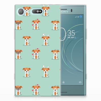 Sony Xperia XZ1 Compact | TPU Hoesje | Pups Sony Xperia XZ1 Compact | TPU Hoesje | Pups
