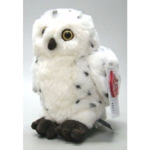 Pluche knuffel sneeuwuil 20 cm