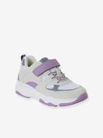 Klittenband baskets en elastische veters kindBaskets Sport Bertha S ecru