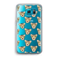 Tijger: Samsung Galaxy S6 Transparant Hoesje