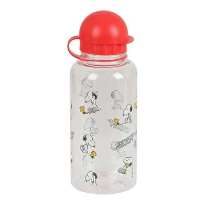 Waterfles Snoopy Friends forever Munt PVC 500 ml