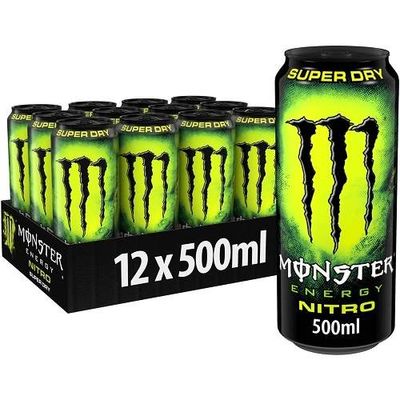 Monster Nitro 12x 500ml Super Dry