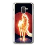 Last Unicorn: Samsung Galaxy A8 (2018) Transparant Hoesje