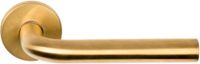 Deurkruk BASICS LB3-19 EN1906/3 geveerd op rozet - PVD mat goud - thumbnail