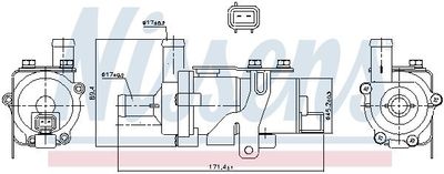 Waterpomp, motorkoeling 831114