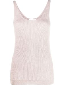 Fabiana Filippi haut en maille à col rond - Rose