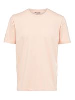 Selected Slhjoseph Pique SS casual t-shirt heren