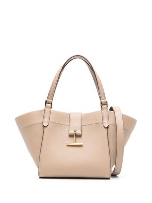 TOM FORD petit sac à main Tara en cuir - Tons neutres TOM FORD petit sac à main Tara en cuir - Tons neutres