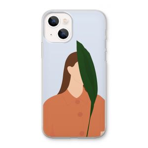 Leaf: iPhone 13 mini Transparant Hoesje