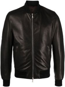 Tagliatore veste Justin en cuir - Noir