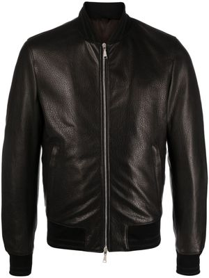 Tagliatore veste Justin en cuir - Noir