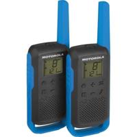 MOTOROLA walkietalkie-radio's T62 PMR446 - zonder vergunning - eenvoudig koppelen - blauw