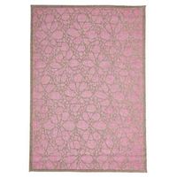 Floorita binnen/buitenvloerkleed Fiore - roze - 160x230 cm - Leen Bakker - thumbnail