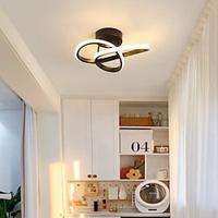 led-plafondlamp 26cm 1-lichts warm wit wit koud wit metaal acryl eilandontwerp geschilderde afwerkingen moderne stijl woonkamer slaapkamer 110-240v Lightinthebox